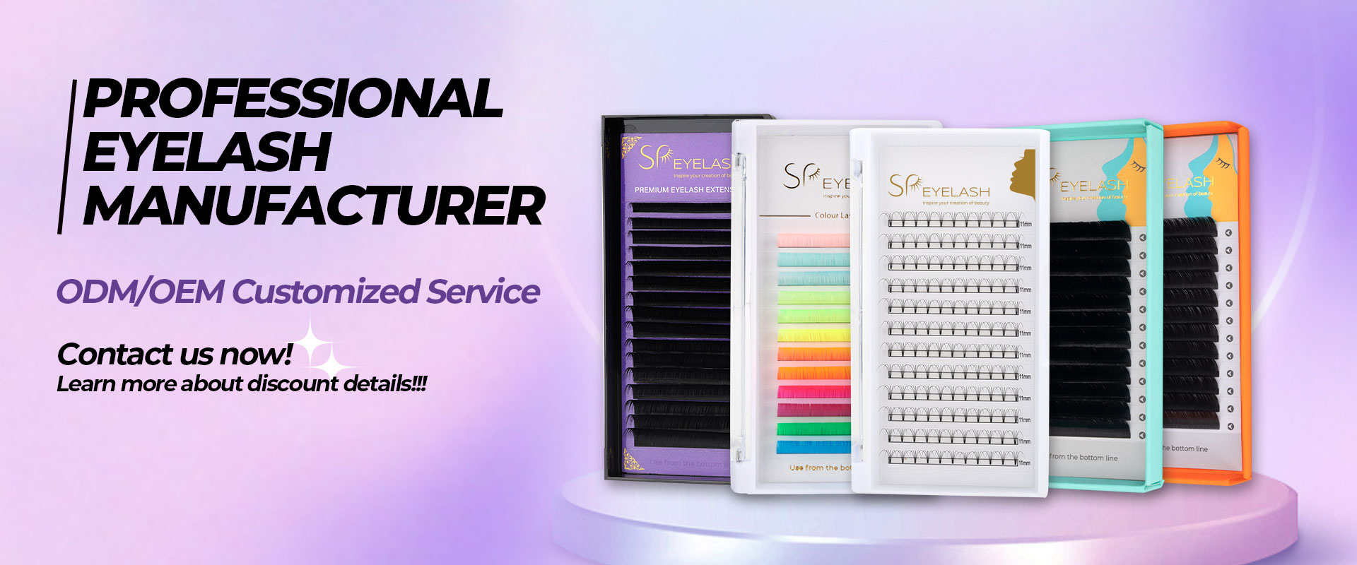 Dodavatel Čína Strip Lashes